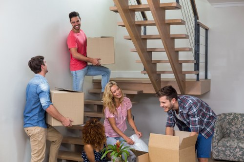 Family household items stored safely in Camden for renovation