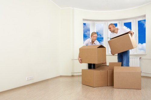 Business removals and storage solution in Camden office relocation