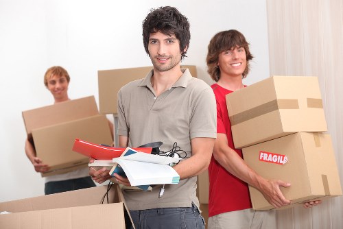 Clear aisle and organised storage unit demonstrating housekeeping