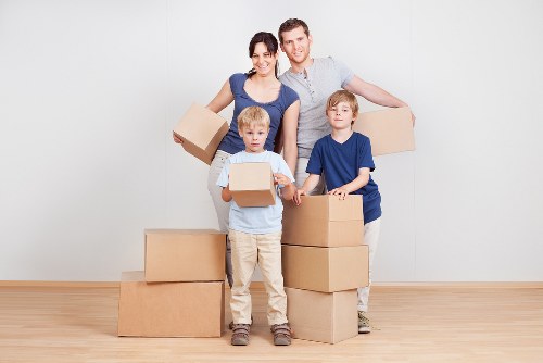 Fragile items carefully wrapped by packing services in Camden