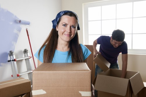 Office relocation support with packing services in Camden