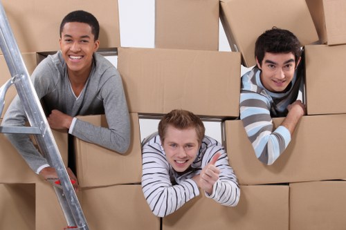 Careful furniture handling during a Camden apartment relocation