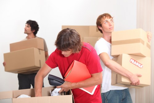 Parking and access planning for house removals in Camden